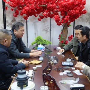 中國國際科技促進(jìn)會涂層防腐技術(shù)創(chuàng)新分會秘書長 殷巖勤一行來公司指導(dǎo)調(diào)研