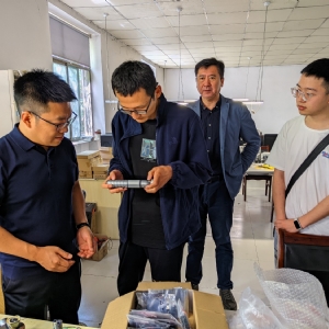 成都達(dá)晟科技有限公司鄒總一行來(lái)科電儀器參觀交流